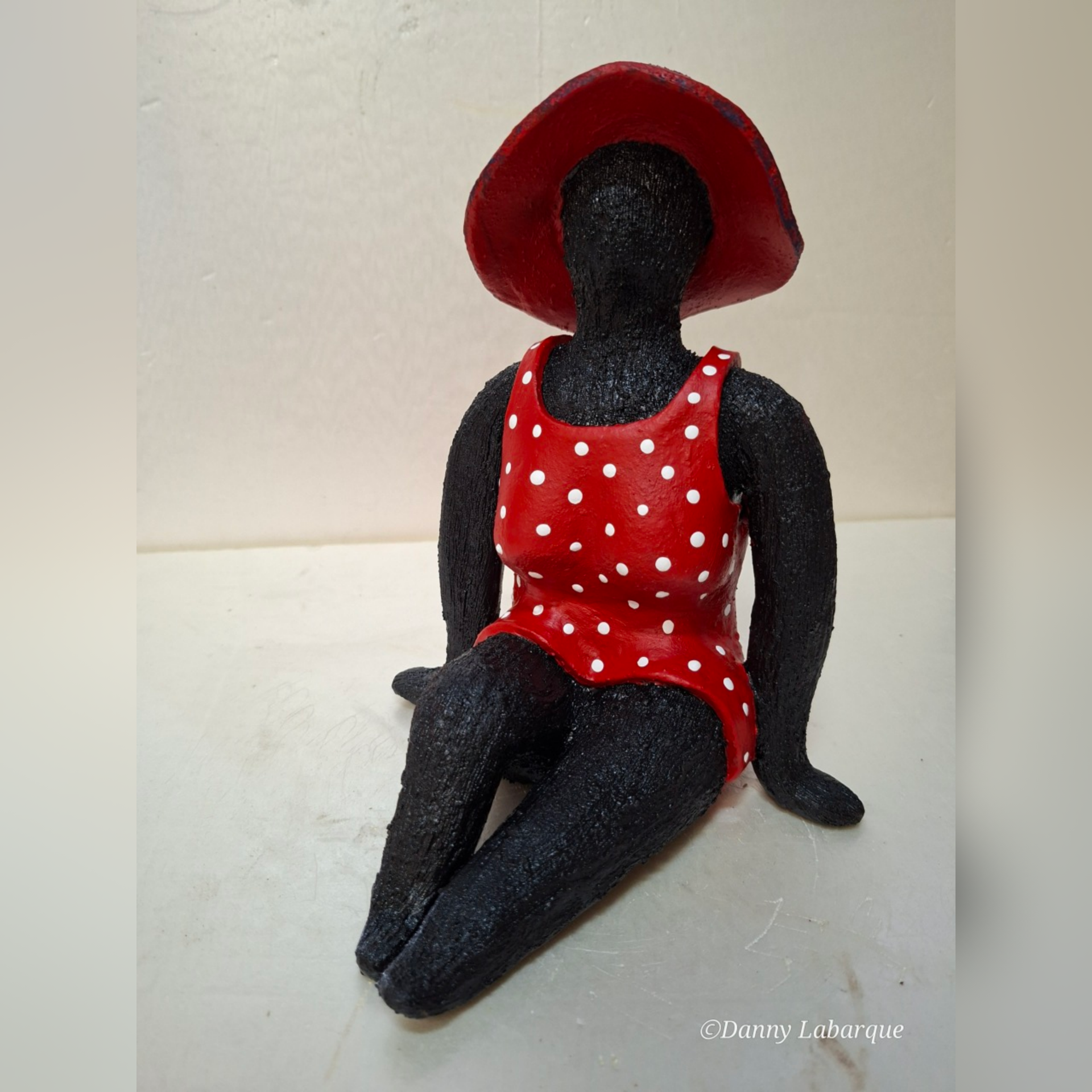 Ref. 0062 Dame in rood badpak