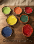 Schaaltjes met kleur